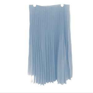 COS - pleated black midi skirt - size 4